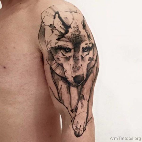 Ravishing Wolf Tattoo