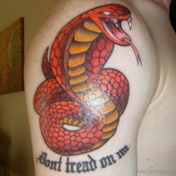 Red Snake Tattoo