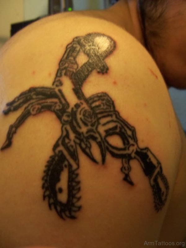 Right Scorpion Tattoo