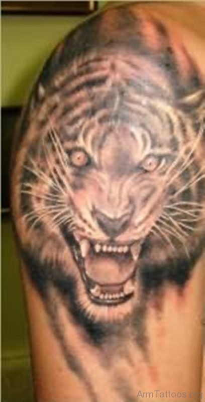 Roaring Tiger Tattoo