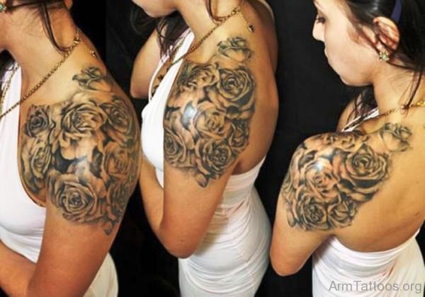 Roses Tattoo On Arm 