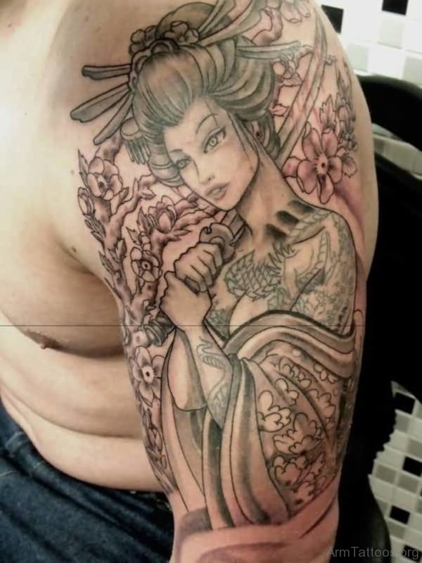 Samurai Geisha Tattoo 