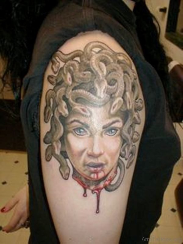 Sicilian Medusa Tattoo