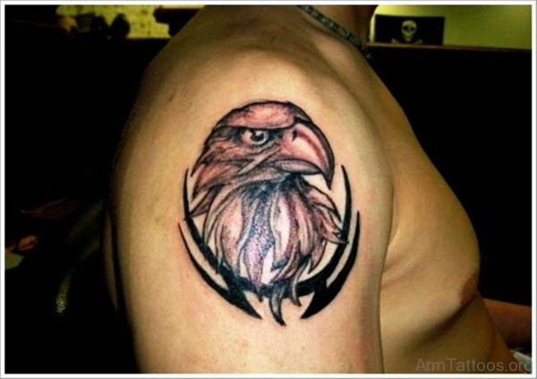 Simple Eagle Tattoo