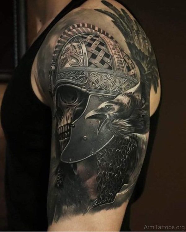 Skull Warrior Tattoo