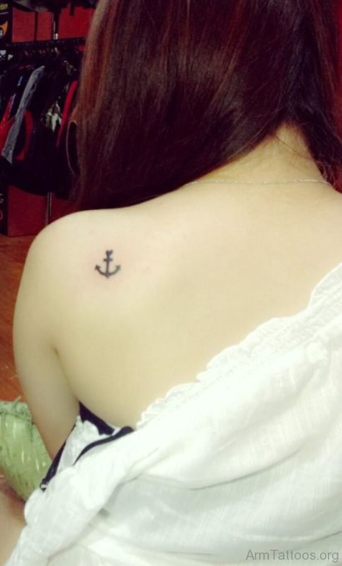 Small Anchor Tattoo 