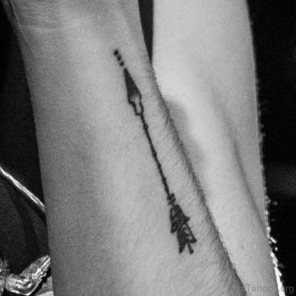 Small Arrow Tattoo