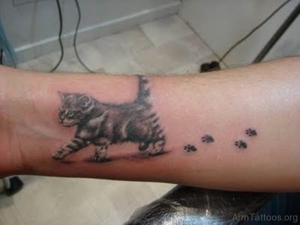 Small Cat Tattoo