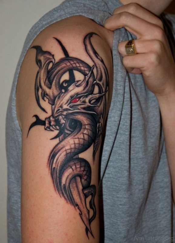 Small Dragon Tattoo 