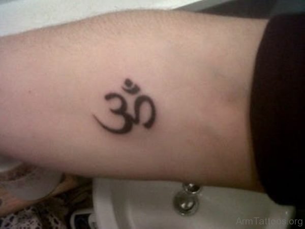 Small Om Tattoo