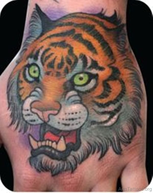 Small Tiger Tattoo 