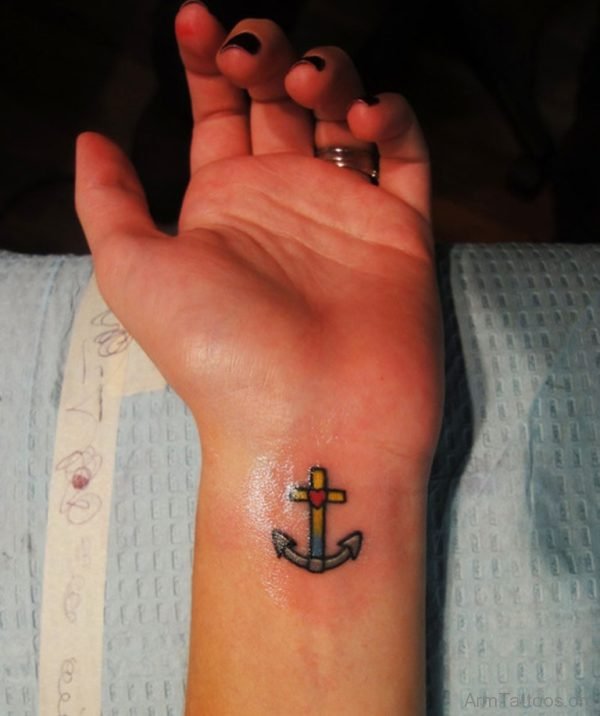Small Two Color Tattoo 