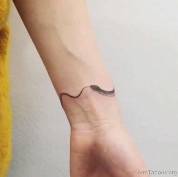 Snake Bracelet Tattoo 