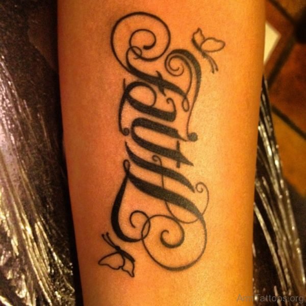 Stunning Ambigram Tattoo