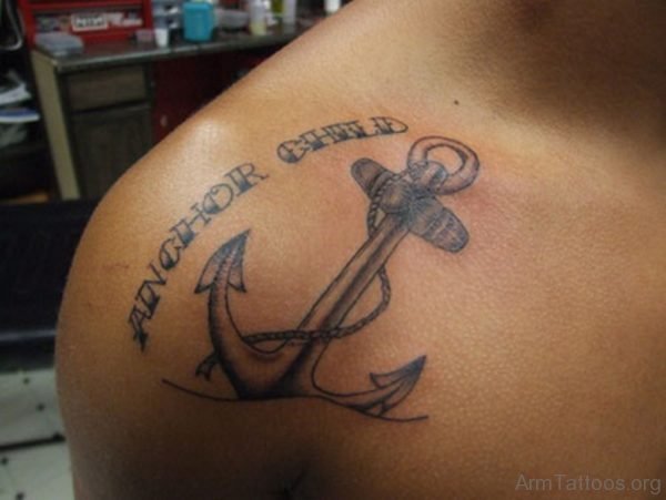 Stunning Anchor Tattoo For Men