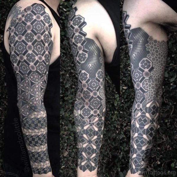 Stunning Mandala Tattoo On Arm 