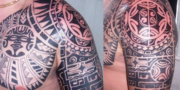 Stunning Maori Tattoo On Arm 