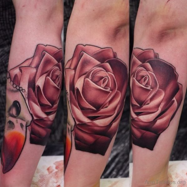 Stunning Rose Tattoo