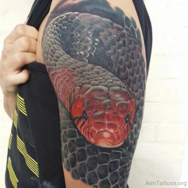 Stunning Snake Tattoo