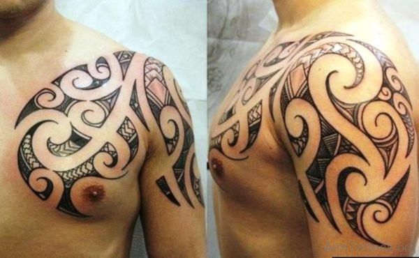 Stunning Tribal Maori Tattoo 