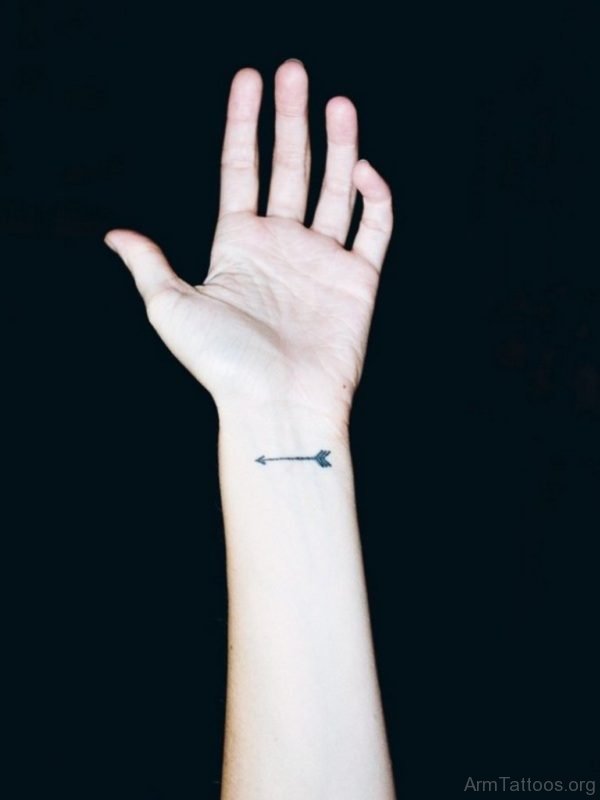 Stylish Arrow Tattoo