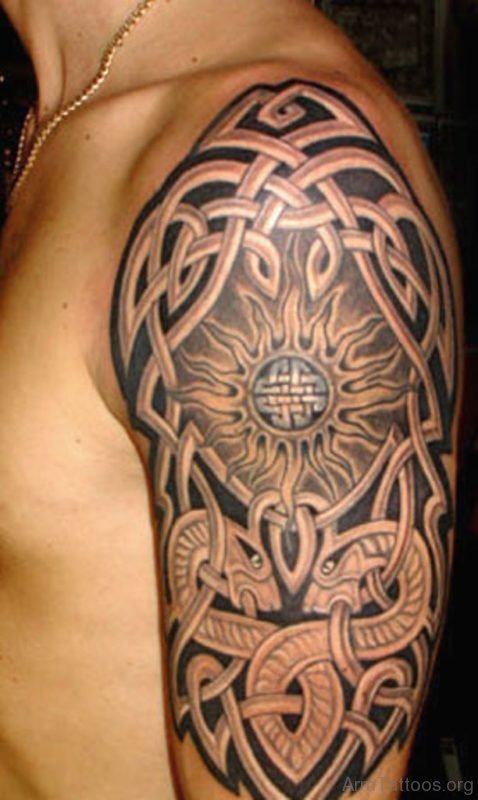 Stylish Celtic Tattoo Design