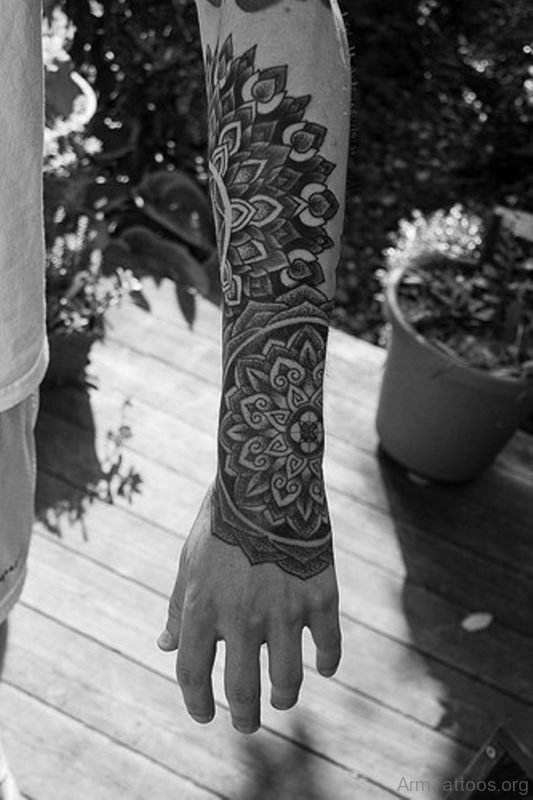 Stylish Mandala Tattoo 