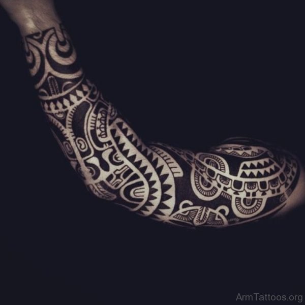 Stylish Maori Tattoo