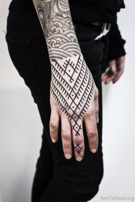 Supeb Tribal Tattoo