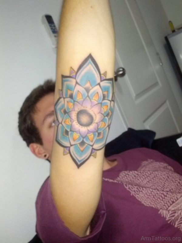 Superb Mandala Tattoo On Arm