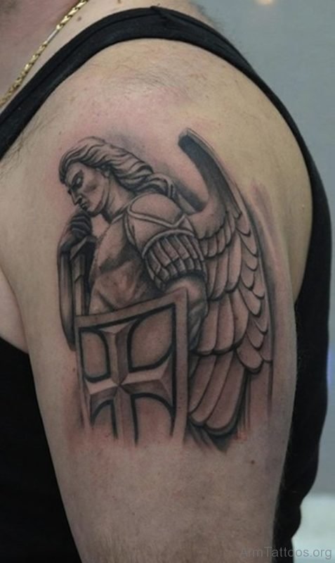 Sword Angel Tattoo