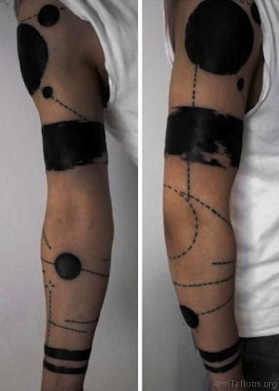 Terrific Black Tattoo Design 