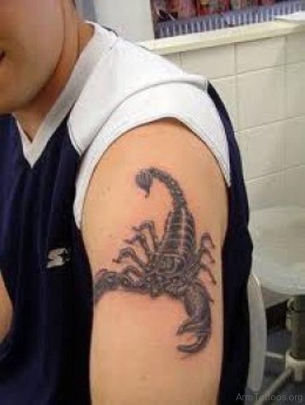 Traditional Scorpion Tattoo