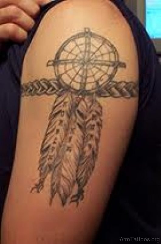 Trendy Dreamcatcher Tattoo