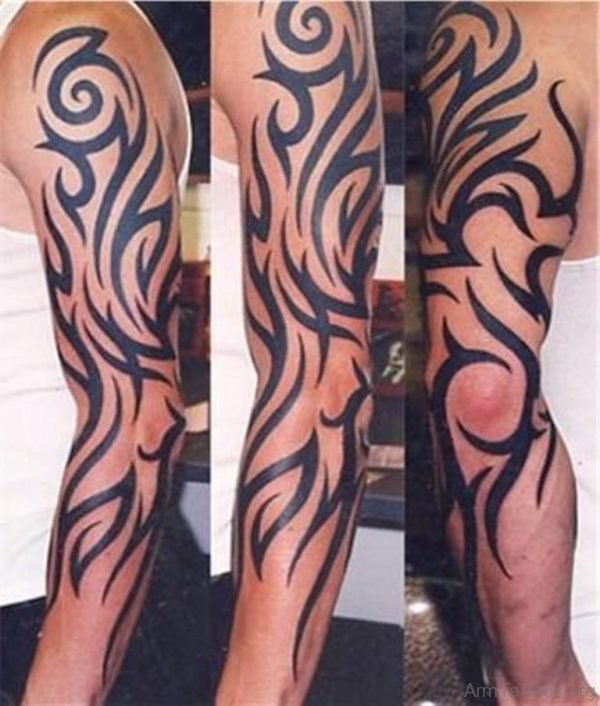 Tribal Sleeve Tattoo 