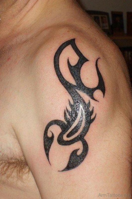 Tribal l Scorpion Tattoo Design