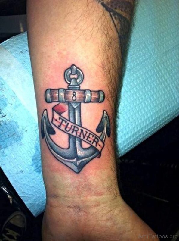 Nice Anchor Tattoo