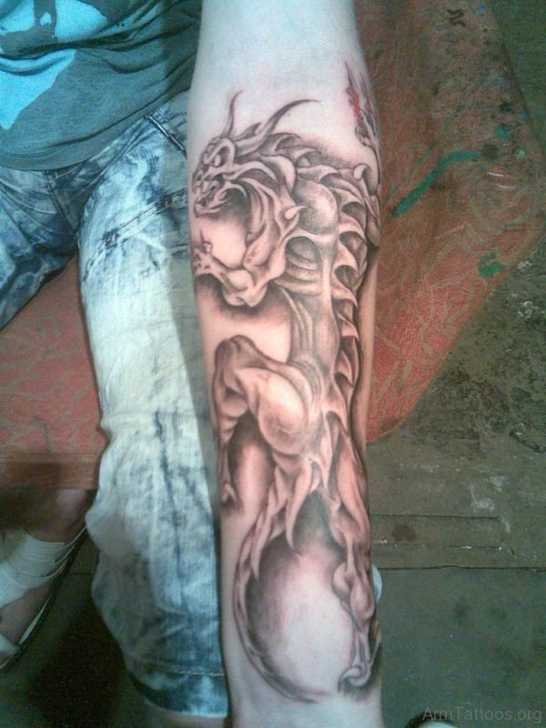 Ultimate Dragon Tattoo On Arm