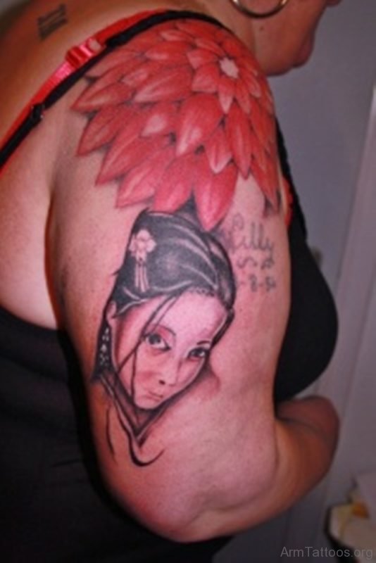 Ultimate Geisha Girl Tattoo