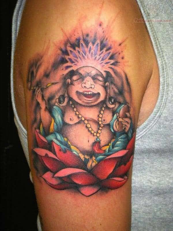 Unique Buddha Tattoo