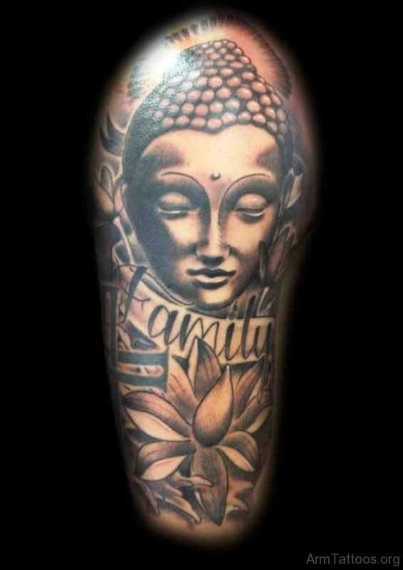 Unique Buddha Tattoo 