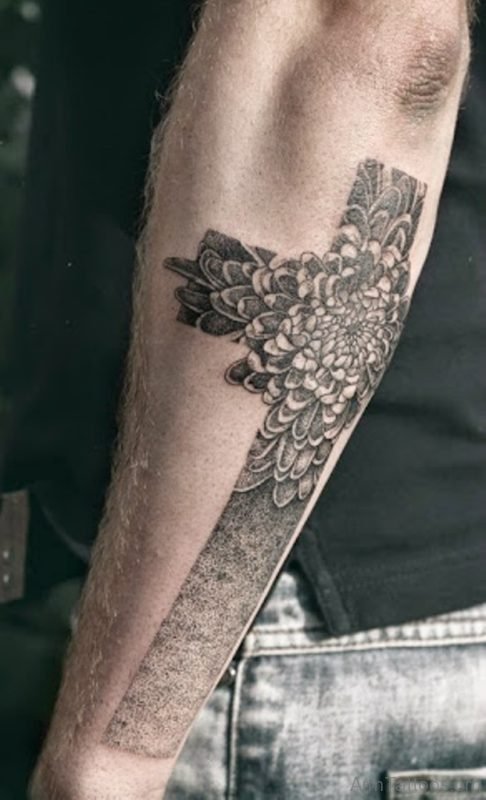 Unique Cross Tattoo