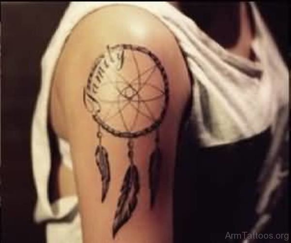 Unique Dreamcatcher Tattoo 