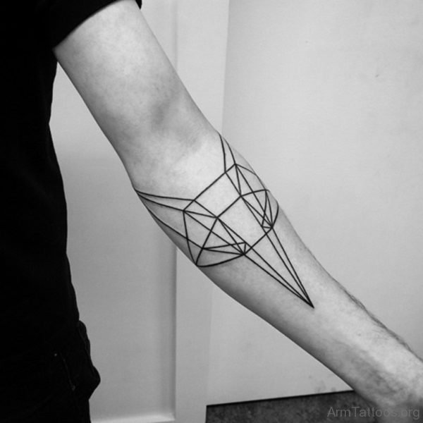 Unique Geometric Tattoo