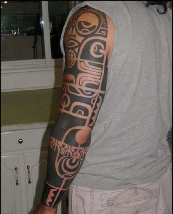 Unique Maori Tribal Tattoo