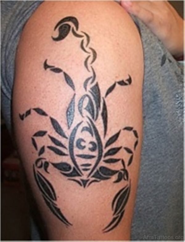 Unique Scorpion Tattoo