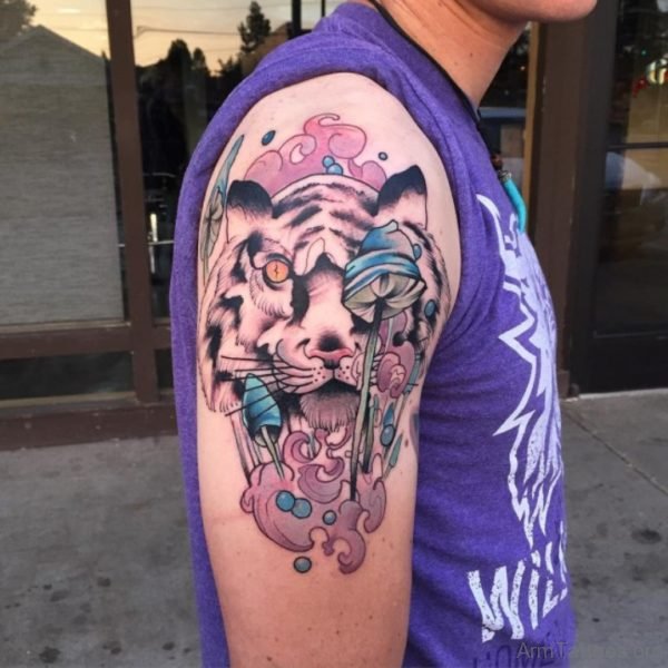 Unique Tiger Tattoo