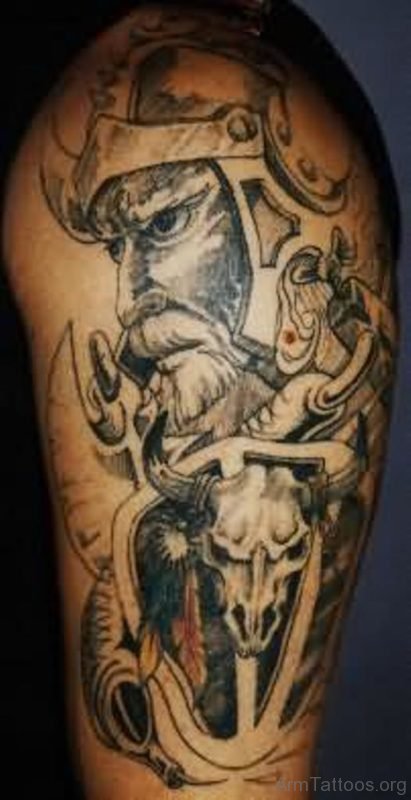 Warrior Tattoo design