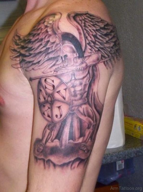 Wined Warrior Tattoo