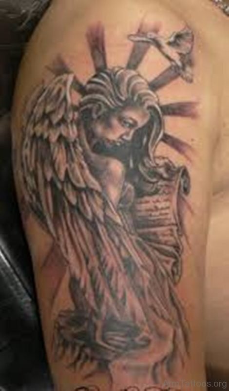 Winged Angel Tattoo 